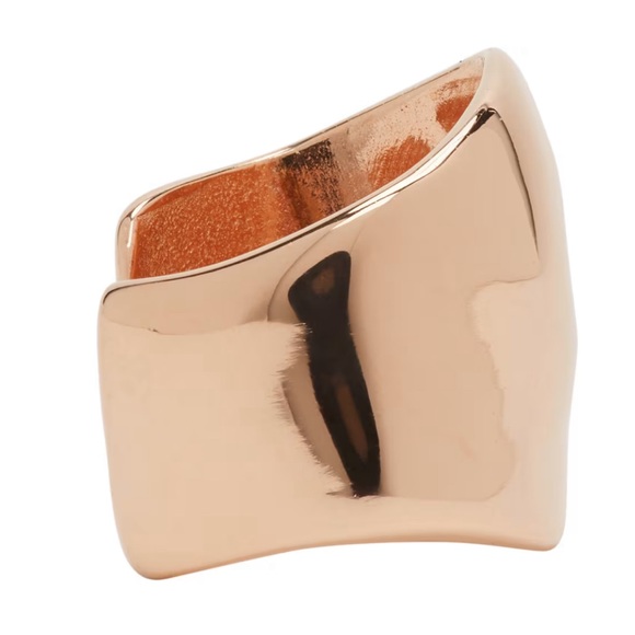 FARIS SSENSE Exclusive Rose Gold Small Bubble Ear Cuff - Picture 1 of 5